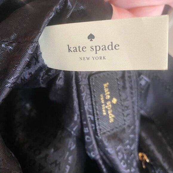 Kate Spade Blake Avenue Loden Nylon Crossbody Handbag Black Purse - Picture 12 of 12